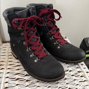 Kodak Black Boots with Red Laces